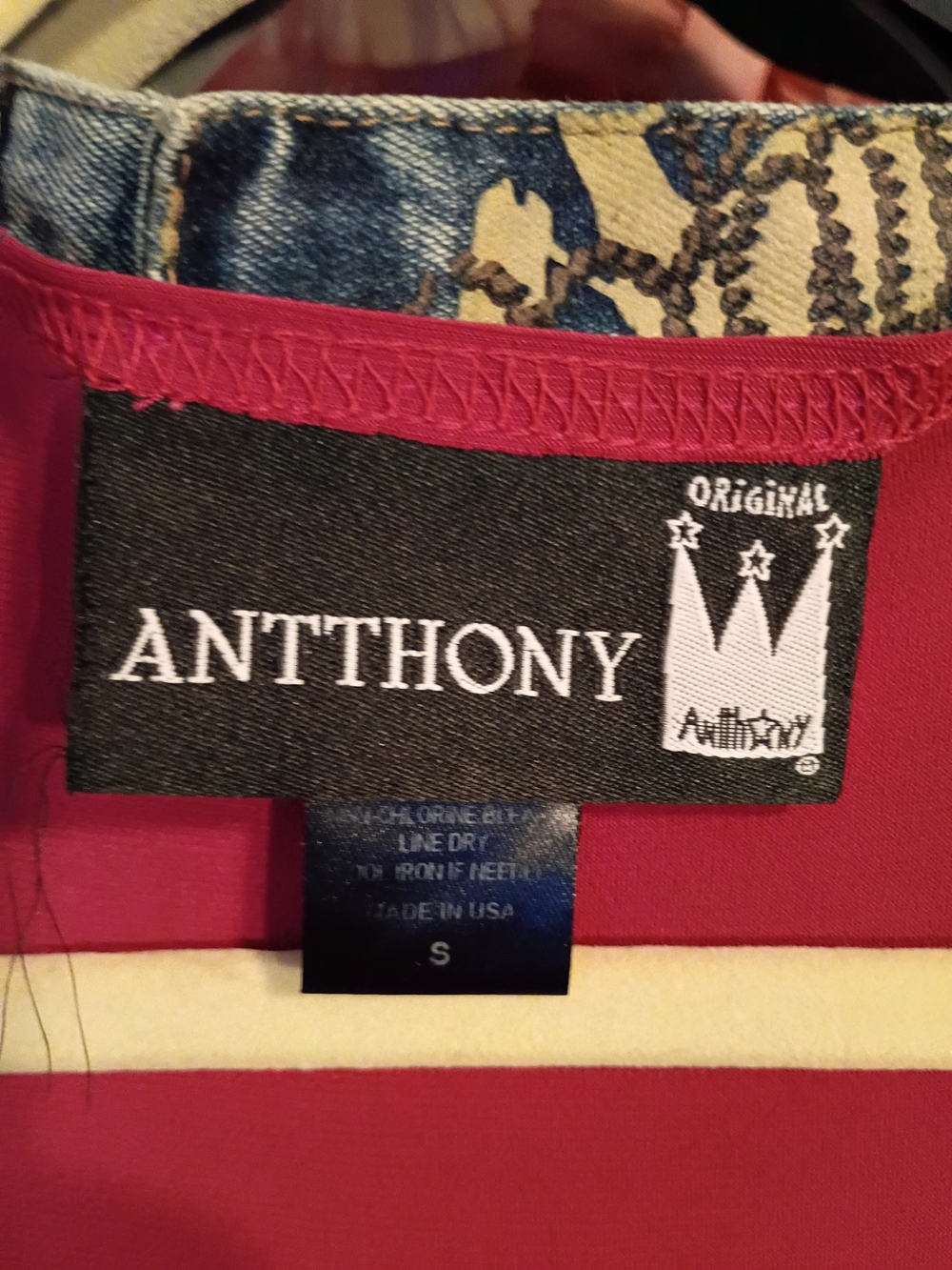 ANTTHONY  Maxi Dress Bright Pink